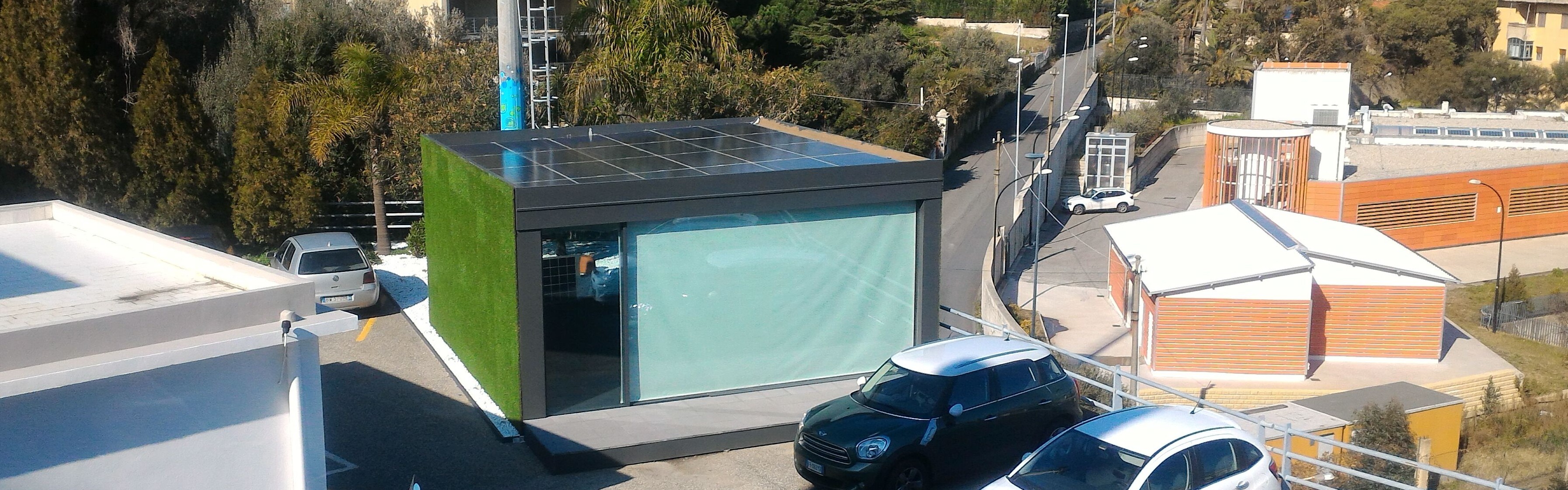 Modulo abitativo a basso impatto ambientale
